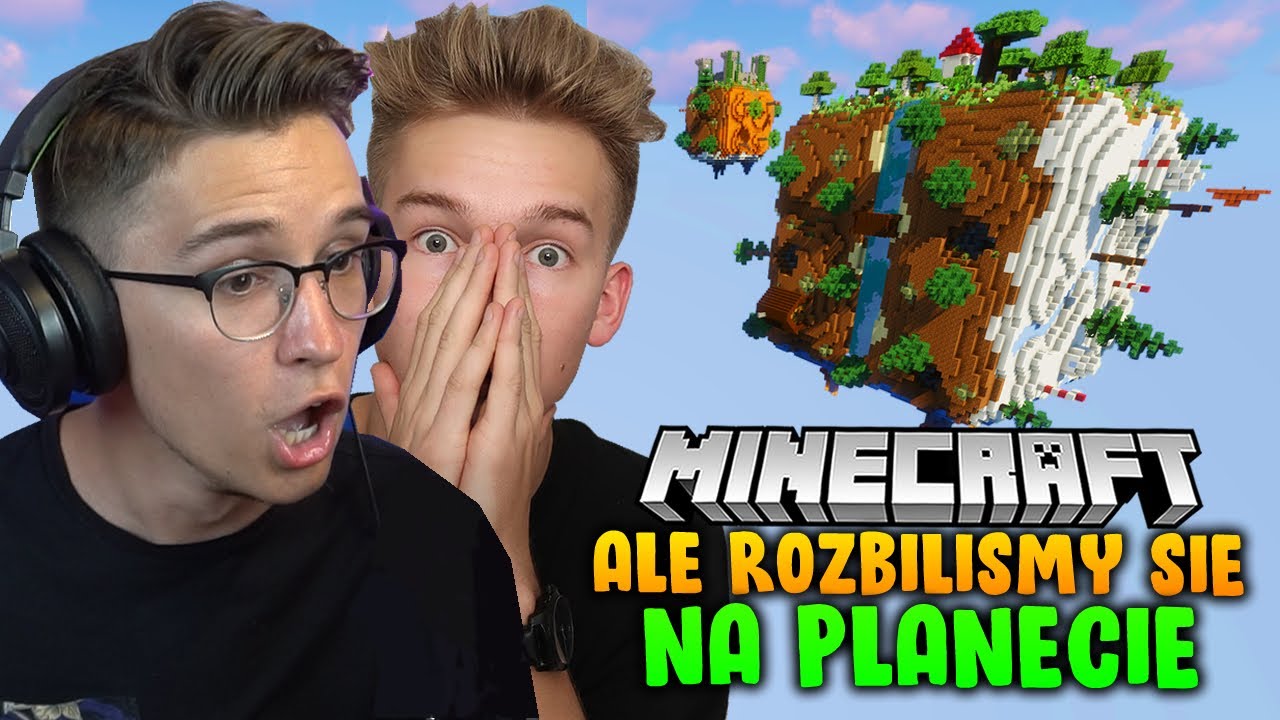 MINECRAFT, ale ROZBILIŚMY SIĘ NA PLANECIE | Sheo Kaluch Ospanno