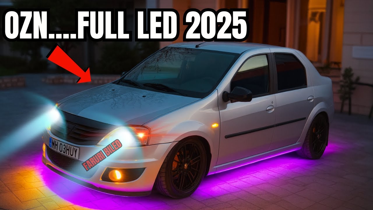 Am Transformat Loganul  Full Led 2025 - IREAL CE LUMINI AVEM!