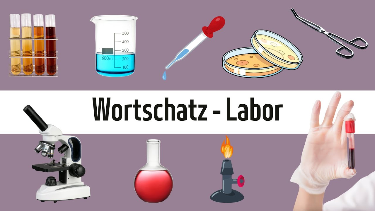 Deutsch Wortschatz: Labor / Learn German Vocabulary - Laboratory