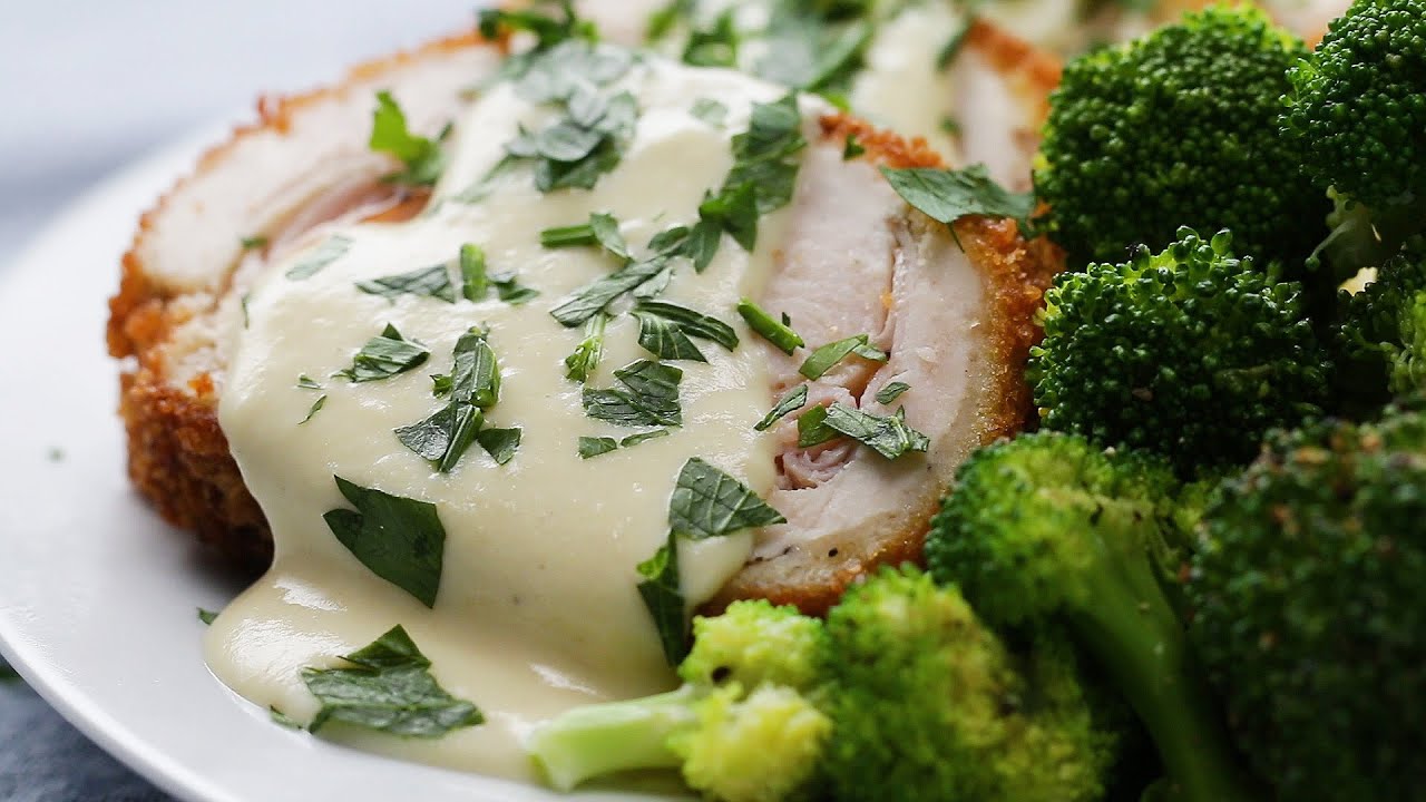 Crispy, Creamy Chicken Cordon Bleu