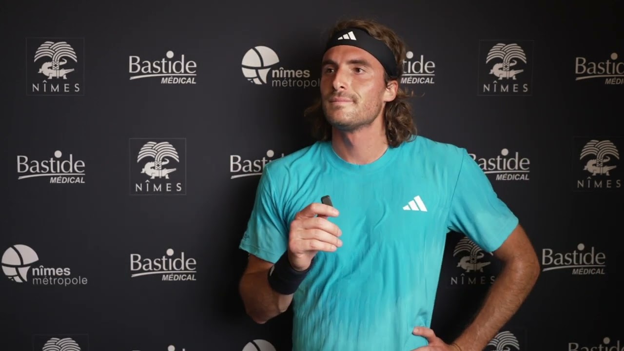 Bastide UTS N&icirc;mes 2026 - Stefanos Tsitsipas is in N&icirc;mes for the UTS Tour