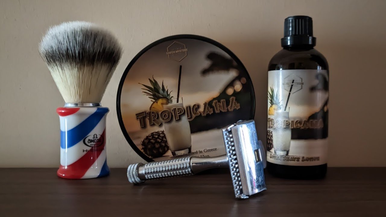 💈Ever Ready Streamline 2nd Generation 1950 💈Savon Mystere Tropicana 💈Omega Hi-Brush