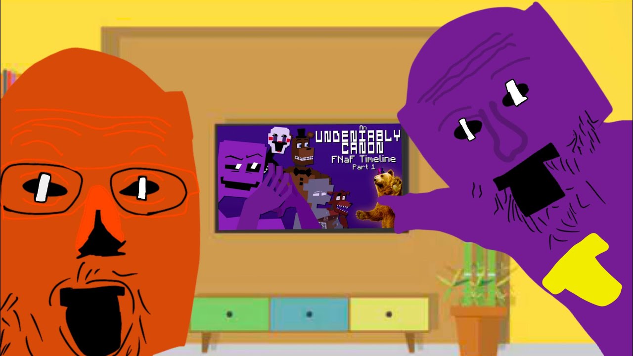 DSAF Reacts To An Undeniably Canon FNAF Timeline (First Video)