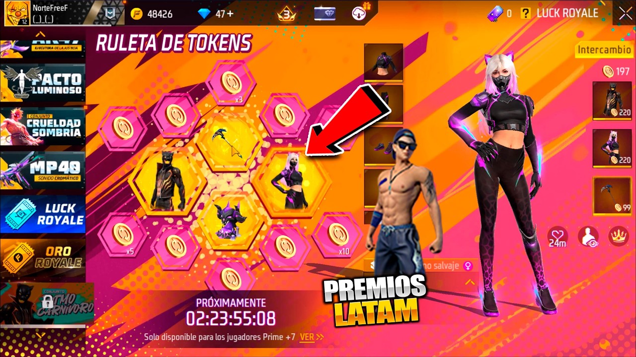 🌟PREMIOS RULETA DE TOKENS RITMO CARNIVORO! ACCESO ANTICIPADO - TRAJE DE BAÑO ANGELICAL
