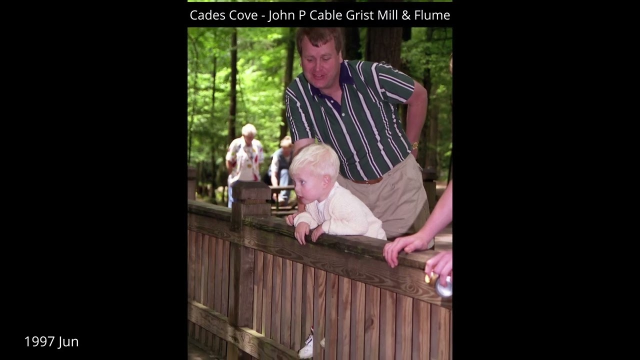 Cades Cove John P Cable Grist Mill 1980   2024