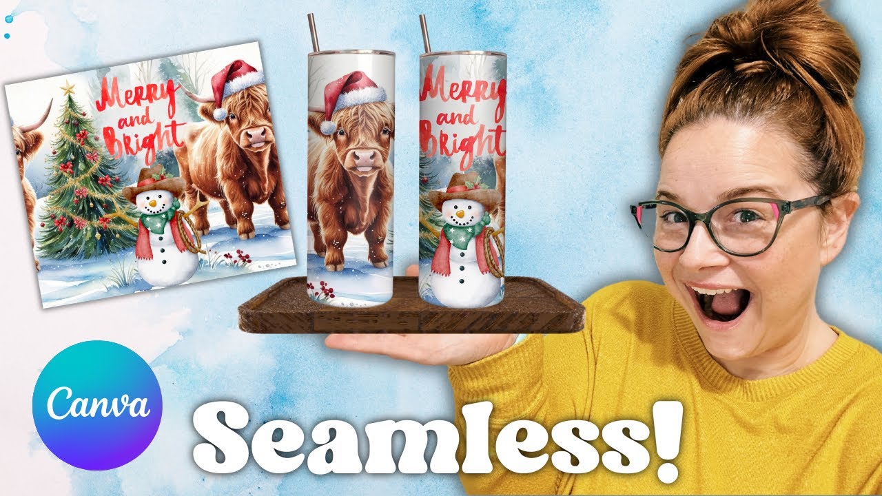 How to Make Perfect Tumbler Wraps in Canva – Step-by-Step Tutorial