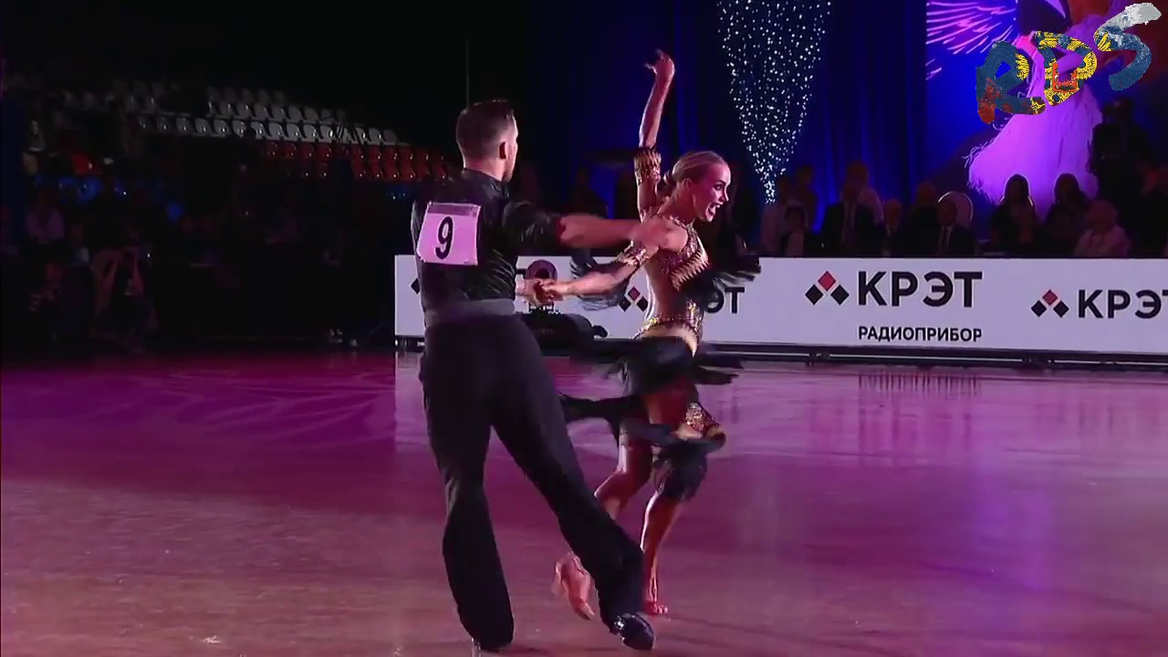 #RussianDanceSport Timur Imametdinov & Nina Bezzubova GER  WDSF Grand Slam #Samba