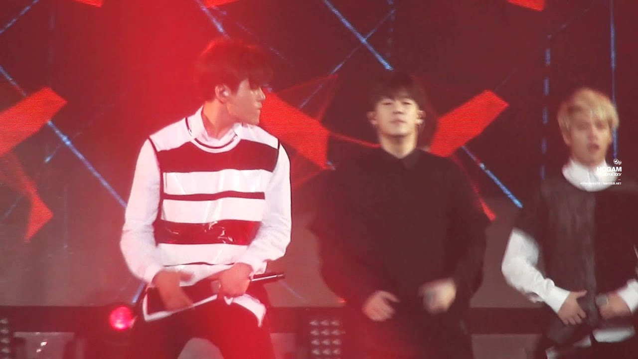 151206 펩시콘서트 bad 호야버전+광고모델의좋은예+마지막인사