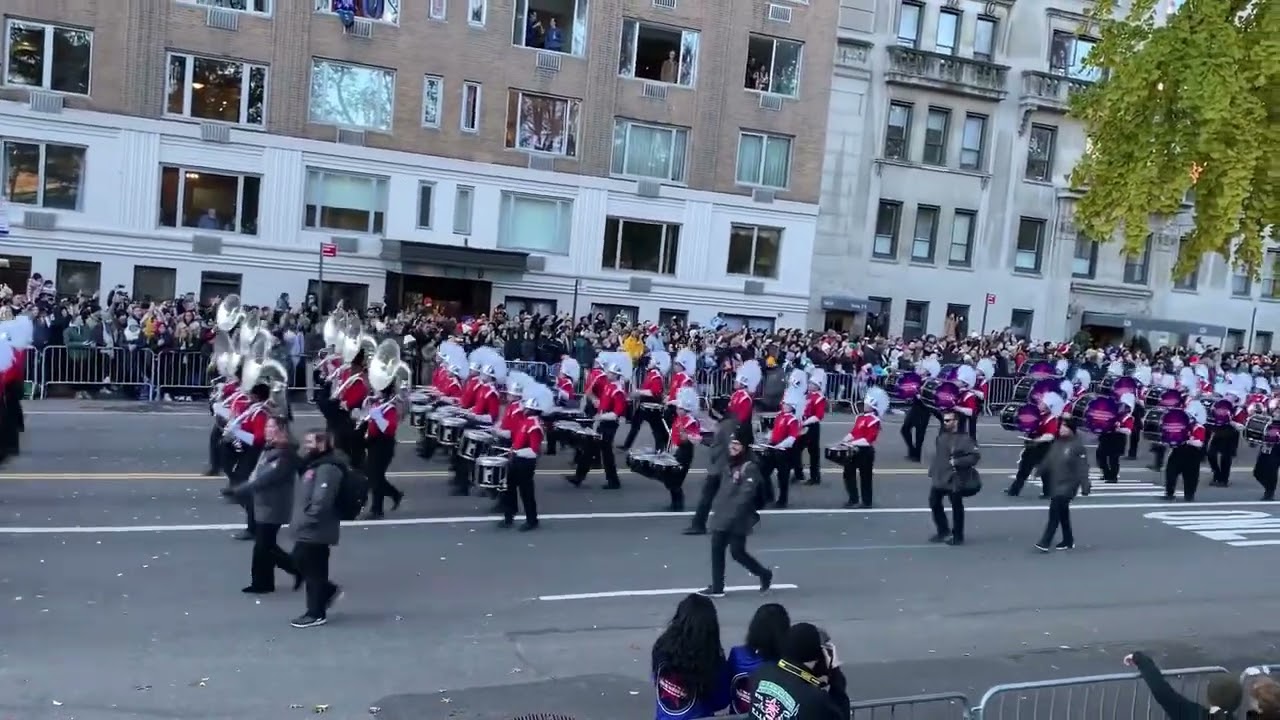 Rutgers University Marching Band Macy’s Thanksgiving Day Parade 2023