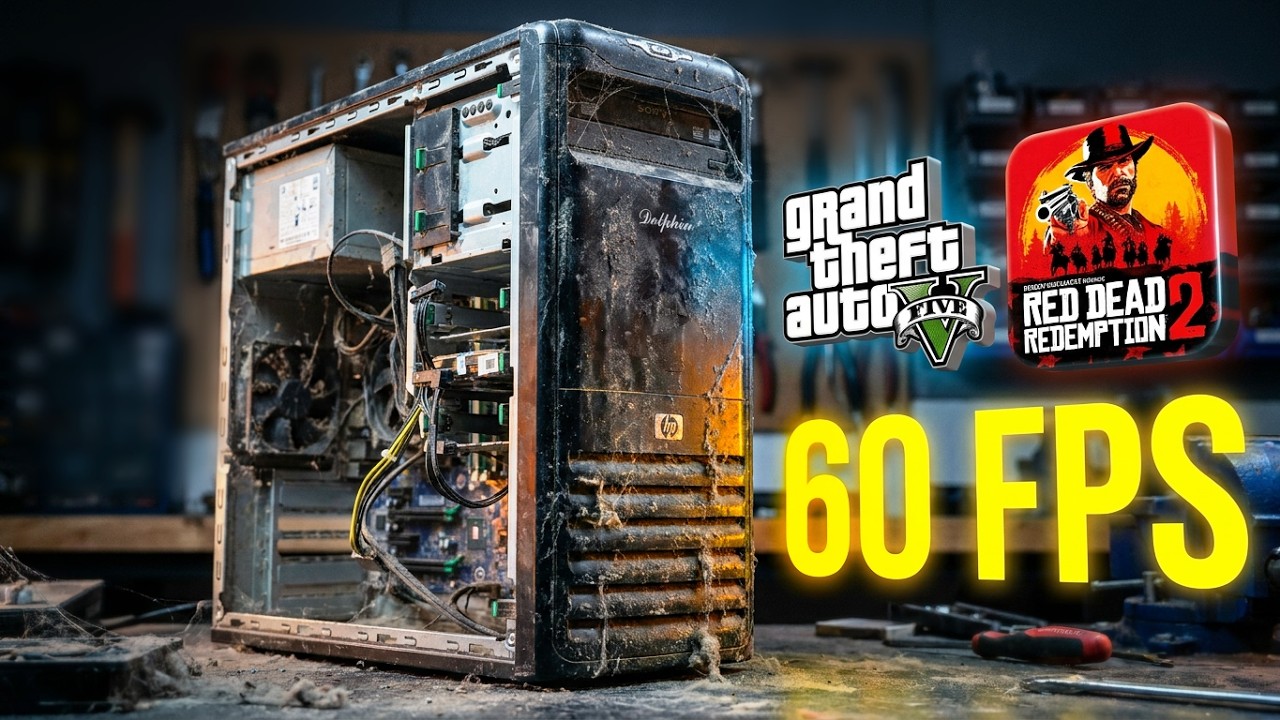 Ультимативный Игровой ПК за $155 в 2026! | 60 FPS на 10-летнем ведре!