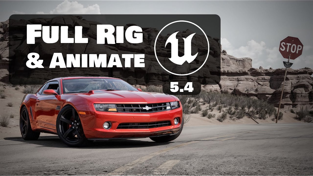 I Mastered Car Rigging in Unreal Engine 5.4, and Here's How!