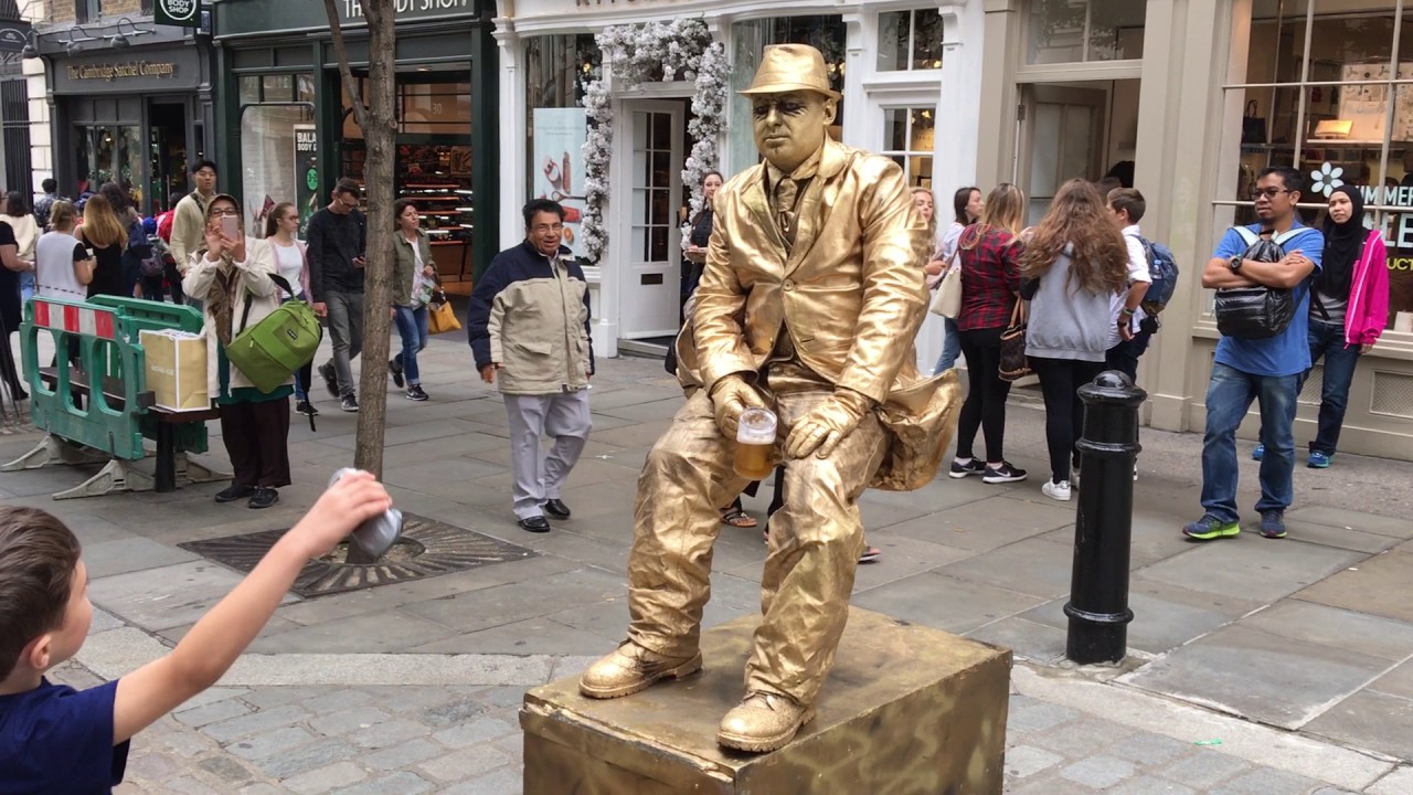 PART 2, Same Kid ,Scary Moving Statue In London , Viral Video A must watch #shorts