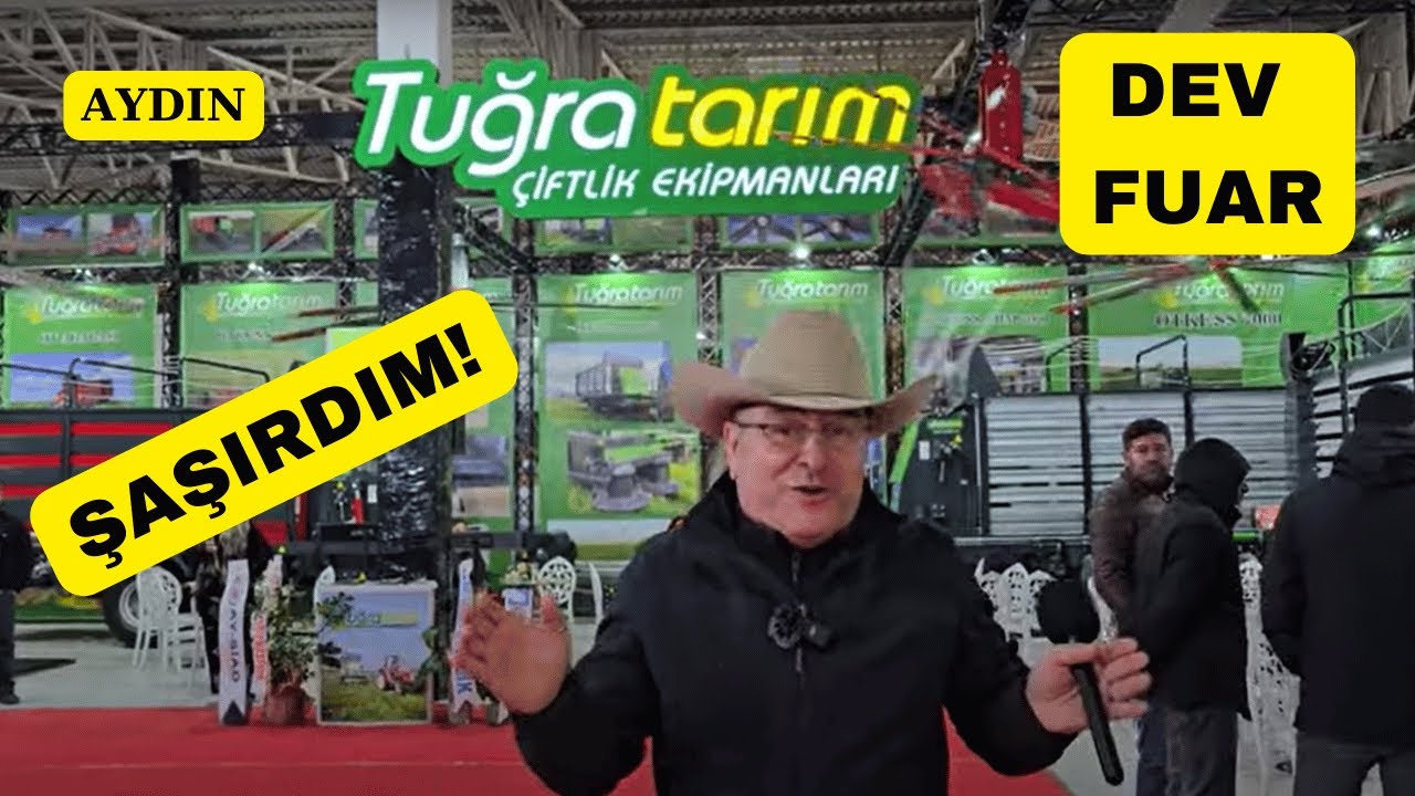 AYDIN FUARI BENİ ŞAŞIRTTI! BU KADAR BÜYÜK OLACAĞINI HAYAL DAHİ ETMEDİM!