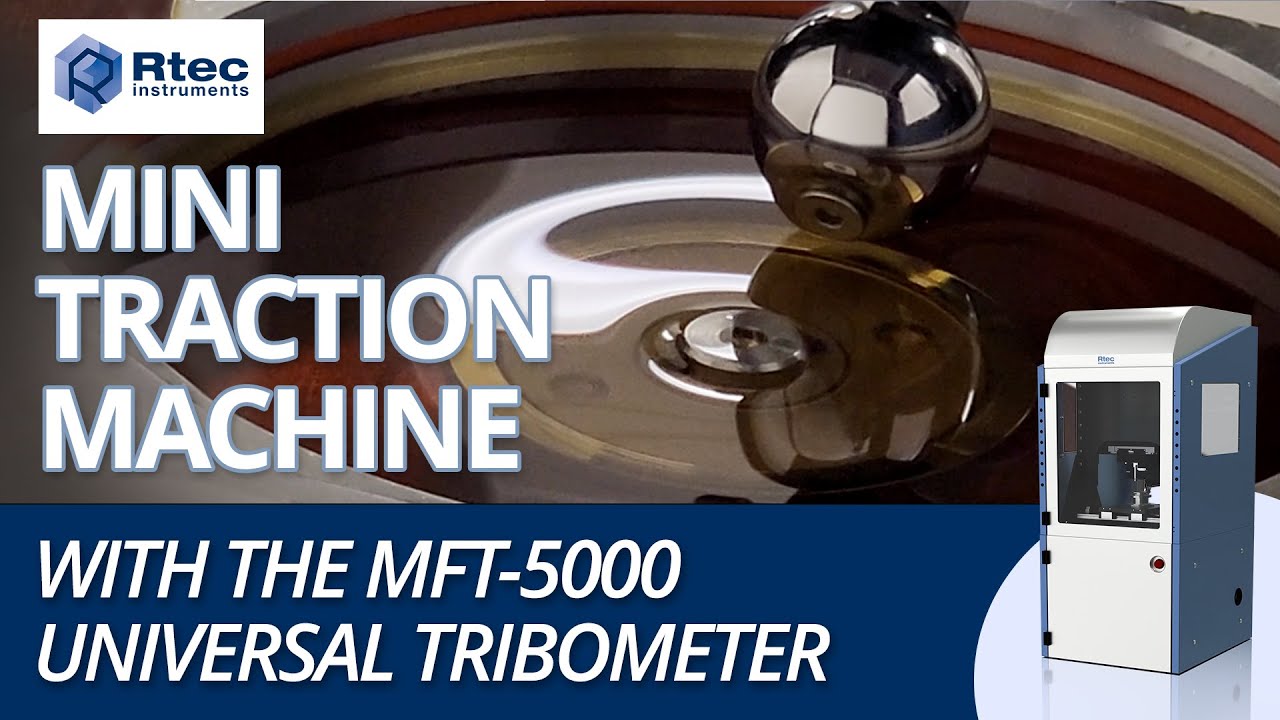 Min Traction Machine Tribometers | Mini Traction Machine Lubricant Testing | Rtec-Instruments