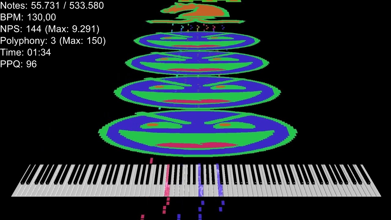 Dark MIDI Chess 533K Notes