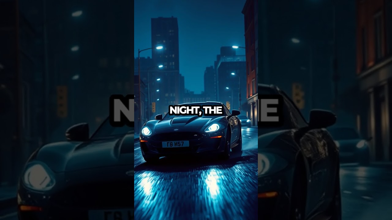 Jaguar E-Type: The Ultimate Getaway Car Heist Mystery! #Shorts