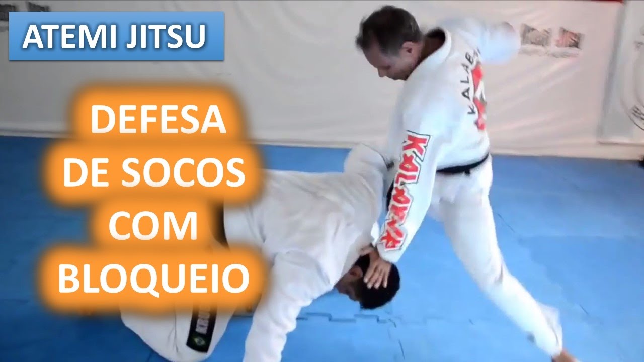 Defesa de socos com bloqueio de Baiana.