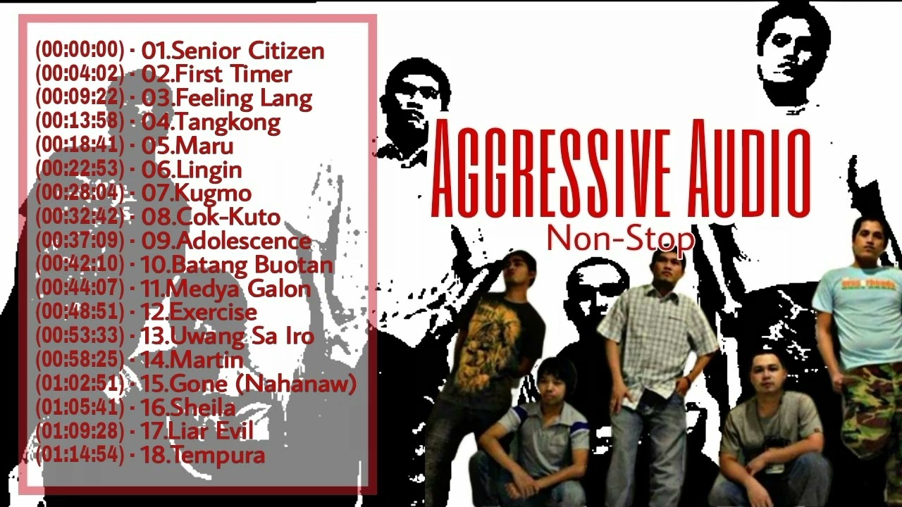 Aggressive Audio Non Stop / Bisrock Songs 🎸