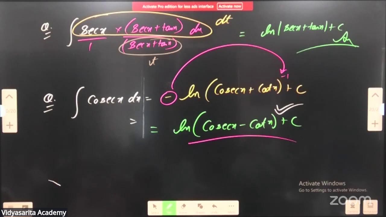 Integration L-03 | 03-03-2026 | Pulkit Sir | Math's 11th B2 JEE | VSA