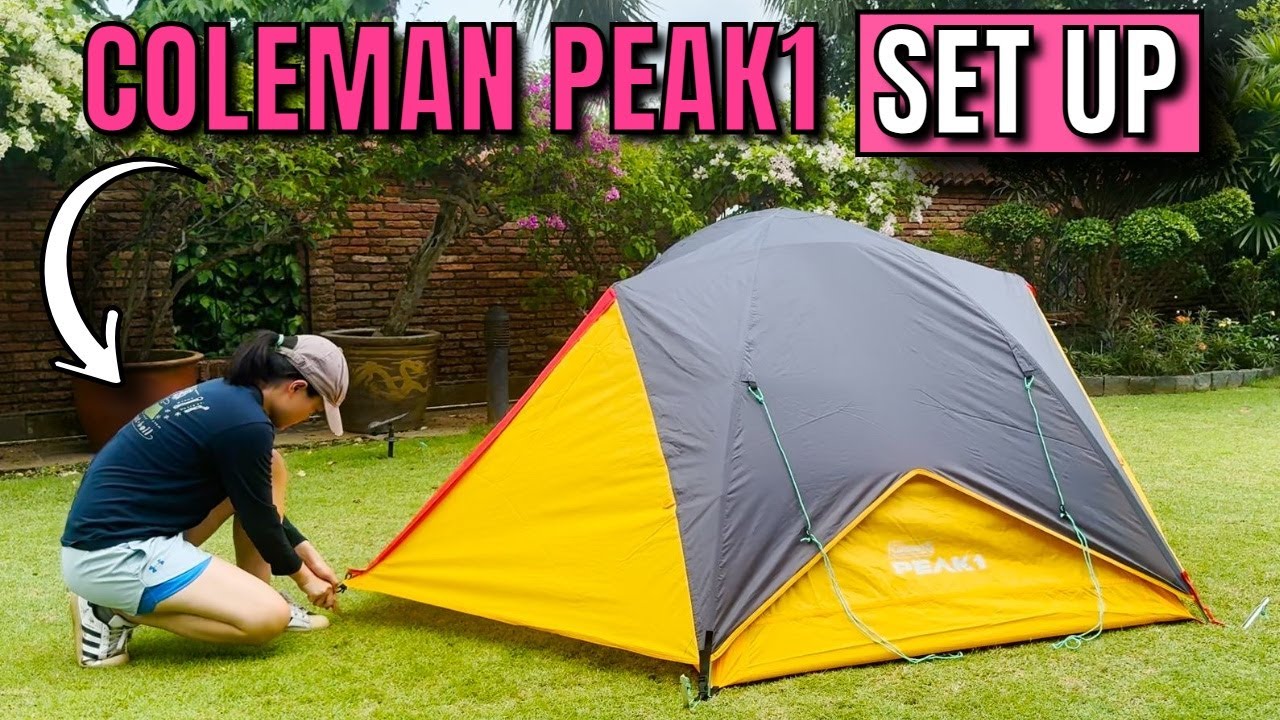 How to Set Up the Coleman PEAK1 Tent (& Pack Away too!)