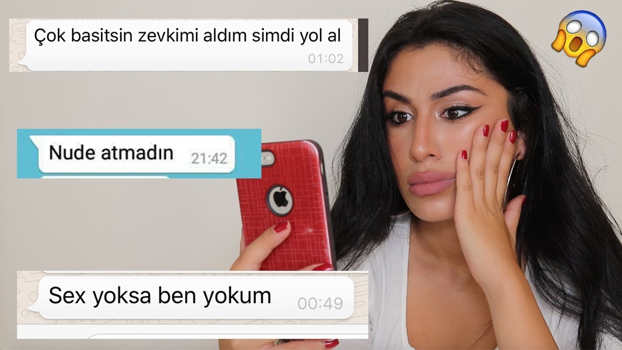 ESKİ SEVGİLİNİZDEN ALDIĞINIZ EN SA&Ccedil;MA AYRILIK MESAJI #sizdengelenler