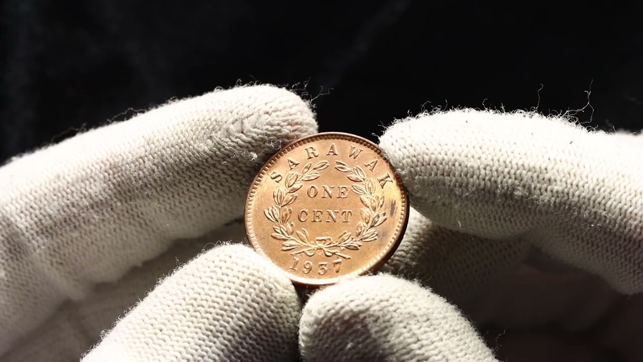Lot 2059 Sarawak 1 Cent 1937 H