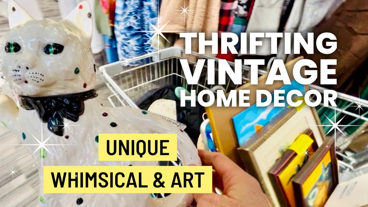 Thrifting For Vintage Home Decor For Resale 🇨🇦