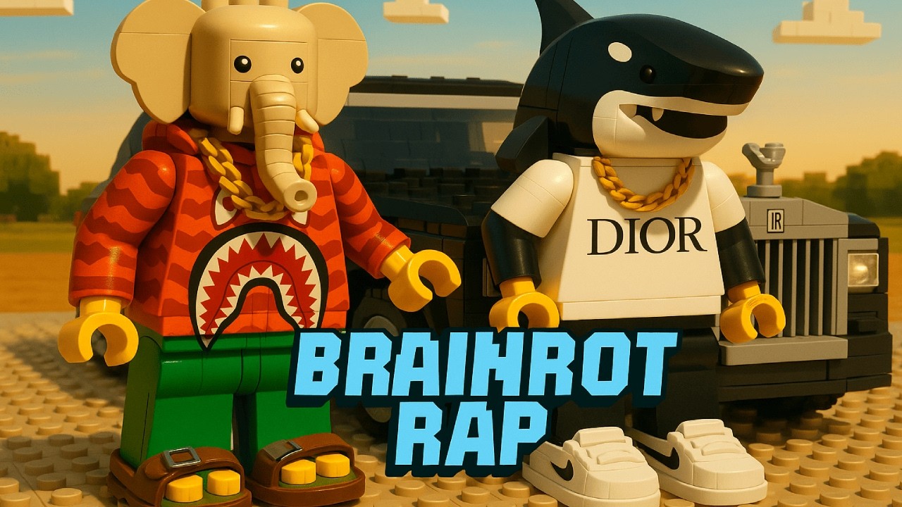 BRAINROT RAP: LEGO ANIME | Official Music Video