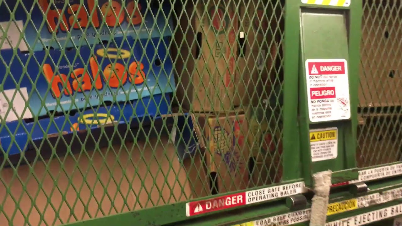 Cardboard Compactor/Baler