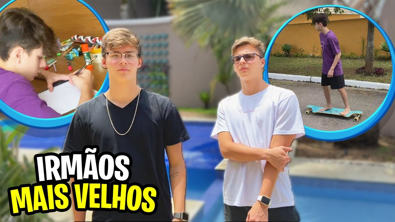VIREI IRMÃO MAIS NOVO DOS IRMÃOS SCRIBEL