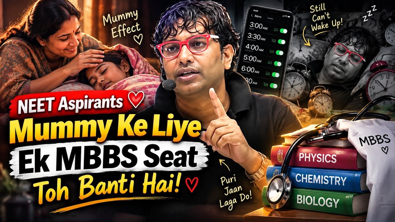 NEET Aspirants ❤️ Mummy Ke Liye Ek MBBS Seat Toh Banti Hai! | Saleem Sir