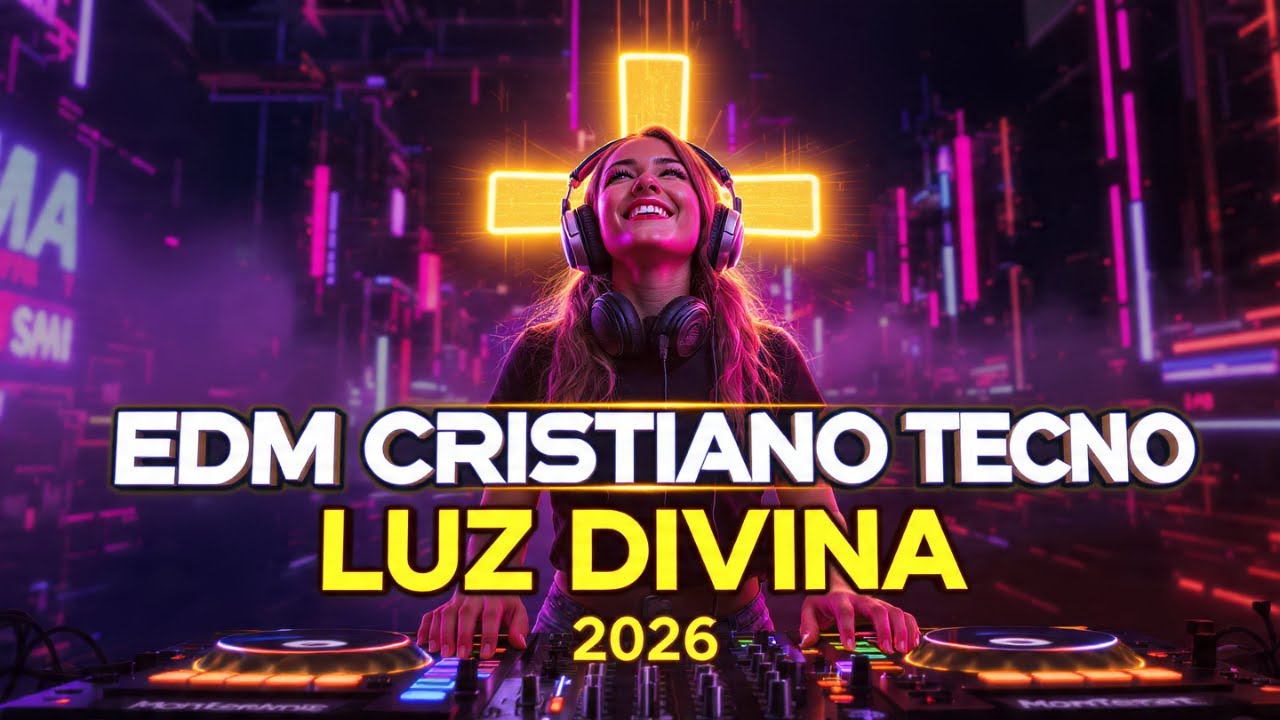 Tecno Cristiano EDM 2026 🙌 Dance Worship Mix ✝️ Hope in the Storm – Christian Techno para Jóvenes