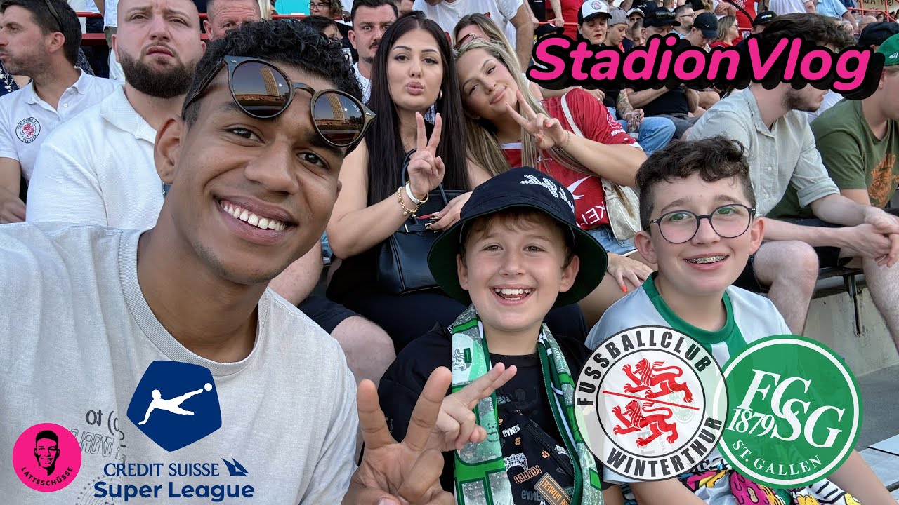 FC Winterthur vs FC St. Gallen 💚🤍 | CSSL StadionVlog 🔥⚽️ | Saisonstart mit 2 Gästen😍
