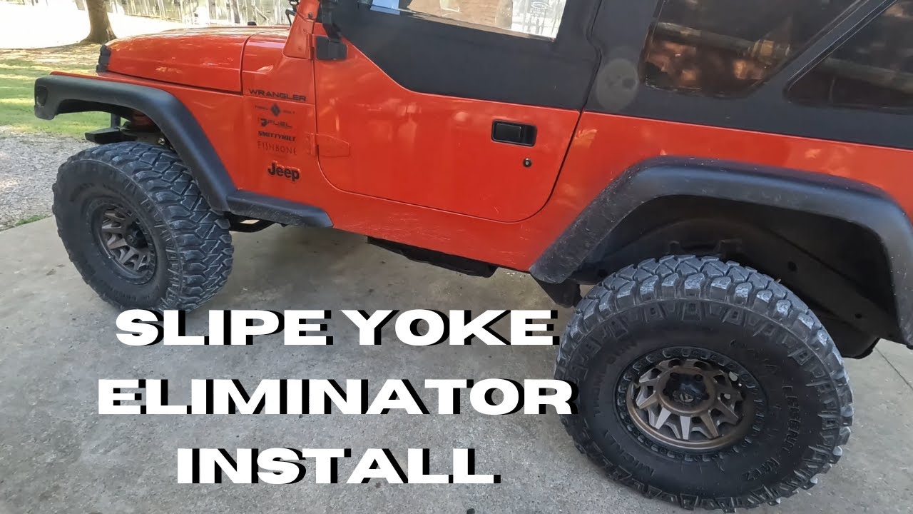 SYE Slip Yoke Eliminator Jeep Wrangler T.J. 4 Inch Lift