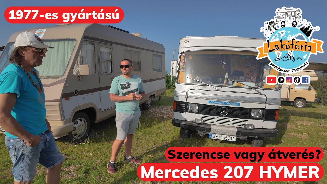 Mercedes lakóautó 1600 euróért??? - Lakóautó bemutató