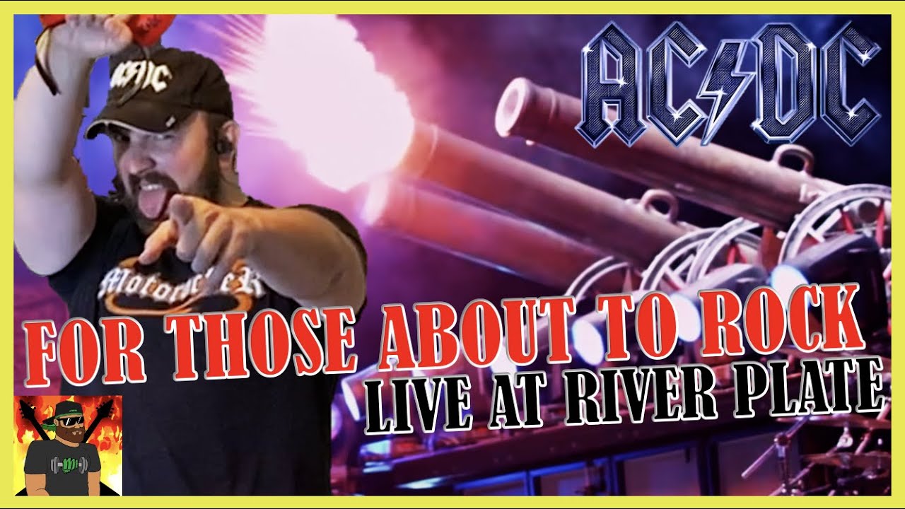 END WITH A BANG!! | AC/DC - For Those About to Rock (We Salute You) (Live At River Plate) | REACTION