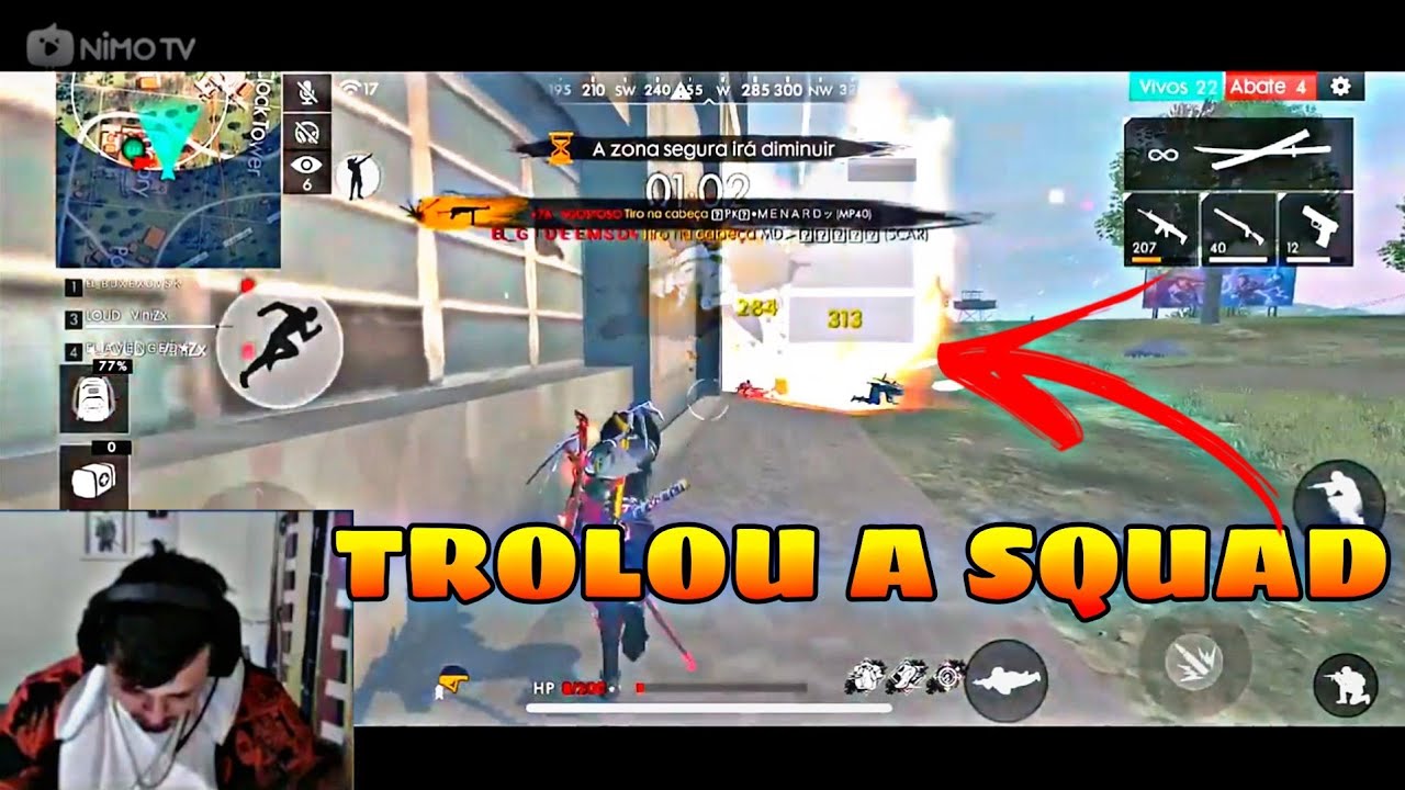 GIDEEMSD FAZ JOGADA SURREAL COM GRANADA E MATA UMA SQUAD. MELHORES CLIPES