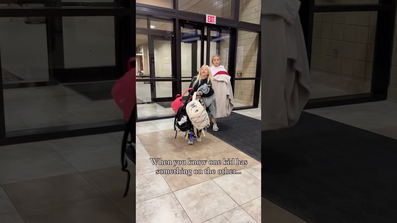 She&rsquo;s definitely not carrying those bags to be nice 🤣🫣 #sisters #family #momhumor