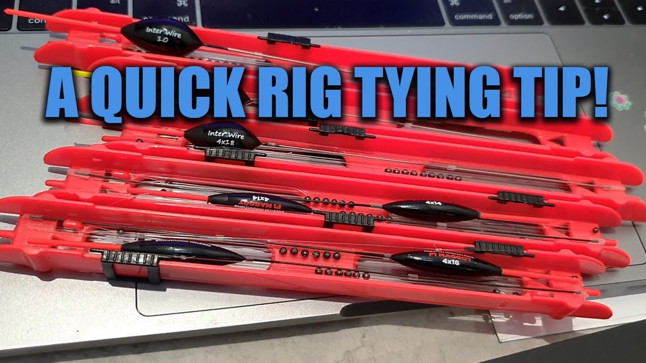 A Quick Pole Rig Tying Tip Using The Rigmate Pro!