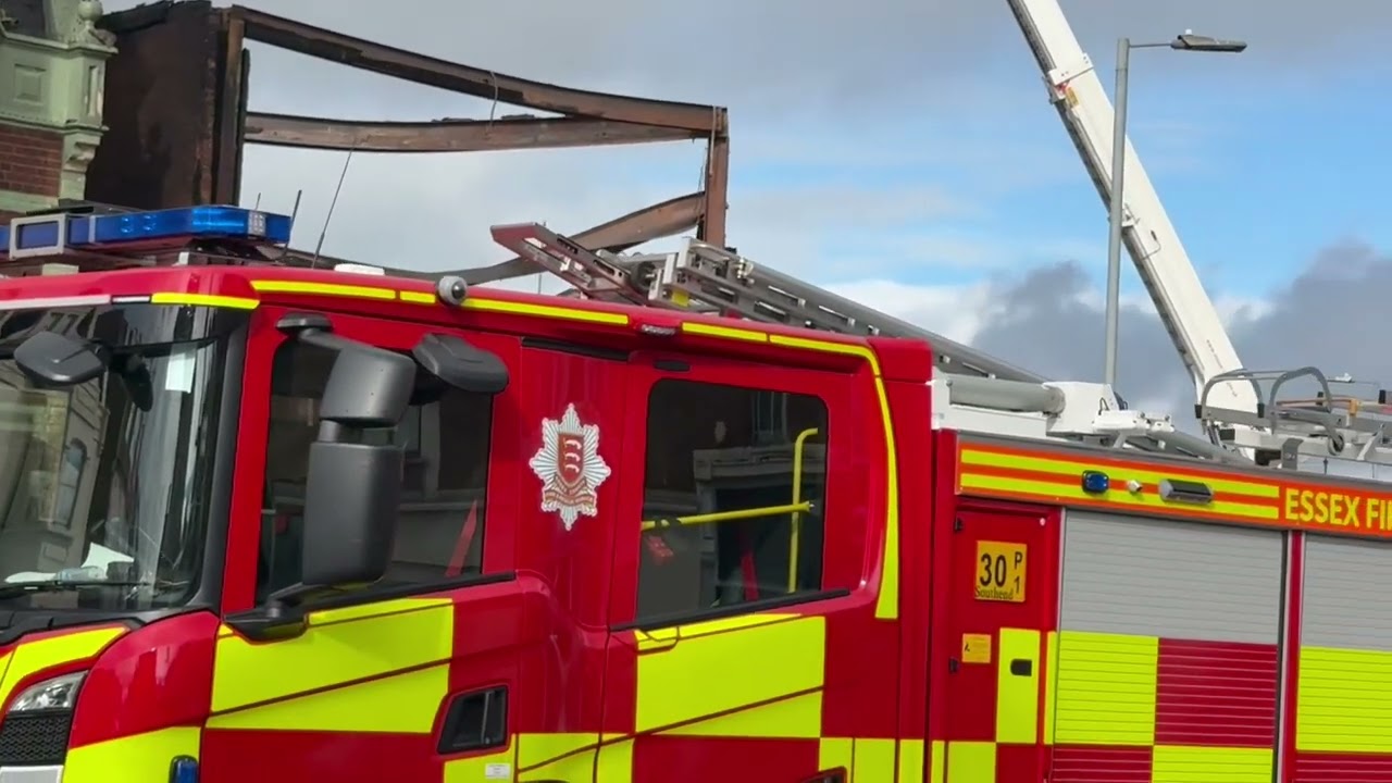 Clacton on sea aftermath the huge fire