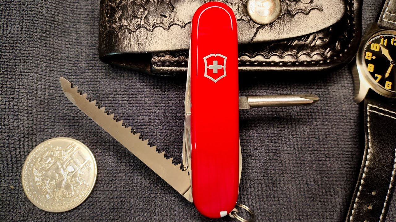 Victorinox HIKER ligera para el campo. #victorinox #sak