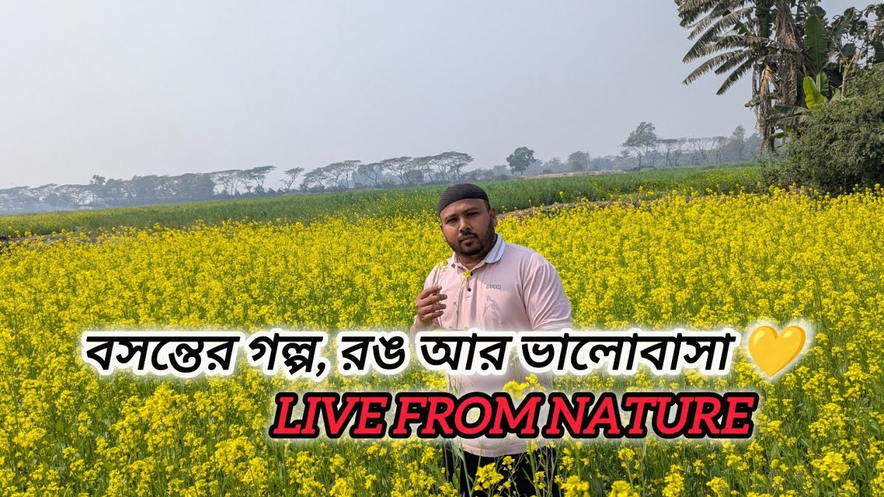বসন্তের গল্প, রঙ আর ভালোবাসা 💛|| Feel the Beauty of Spring 🌼