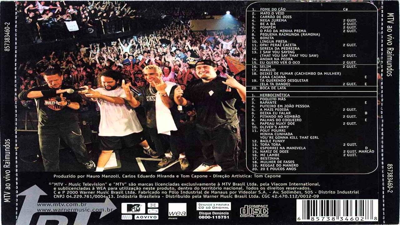Raimundos MTV Ao Vivo | Completo | CD 02
