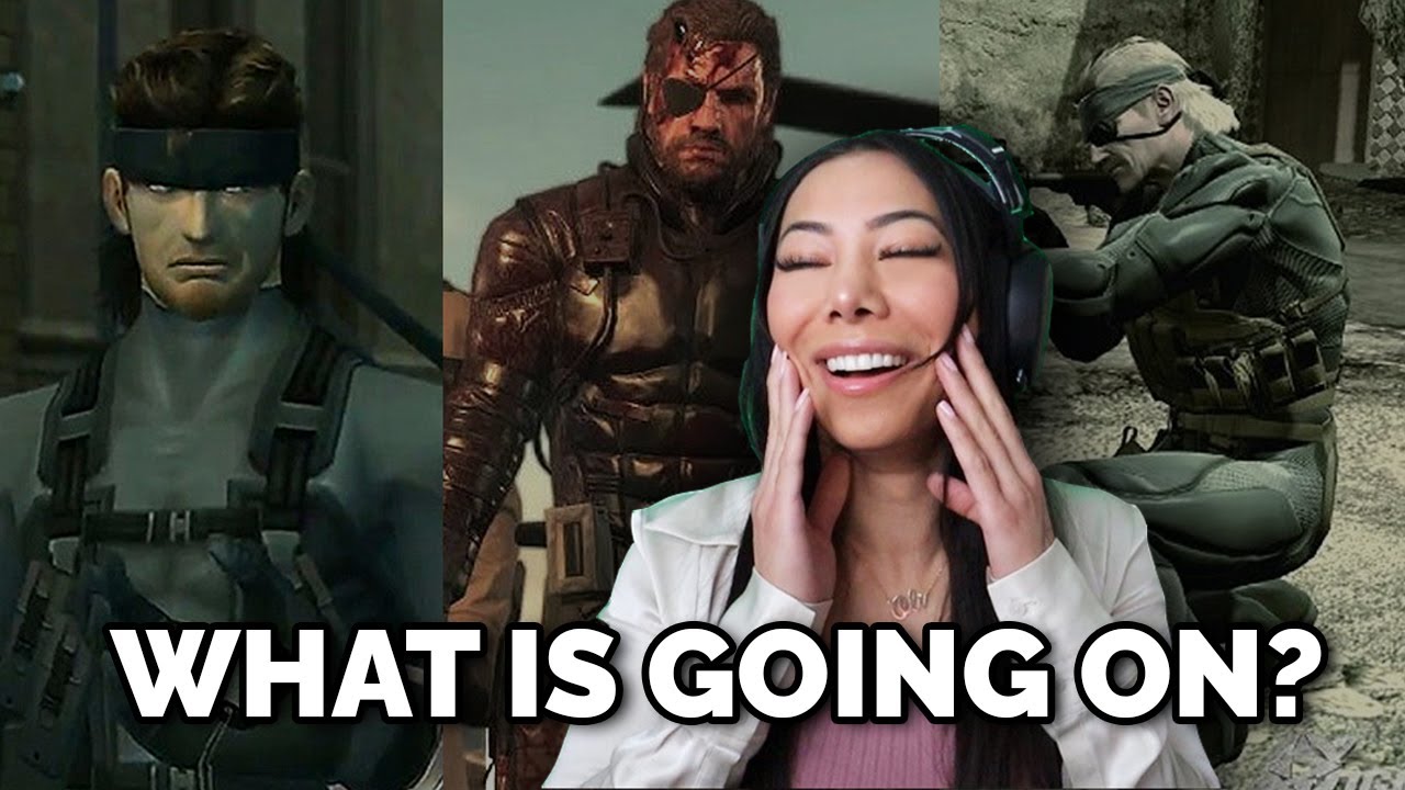 NON METAL GEAR Gamer Reacts to All Metal Gear Cinematic Trailers - I guess the storyline of the game