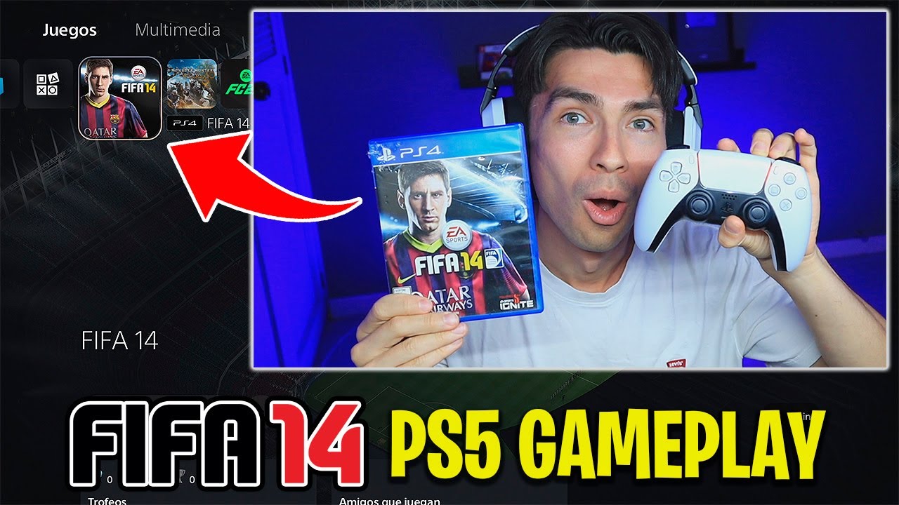 Pruebo FIFA 14 en la PS5!