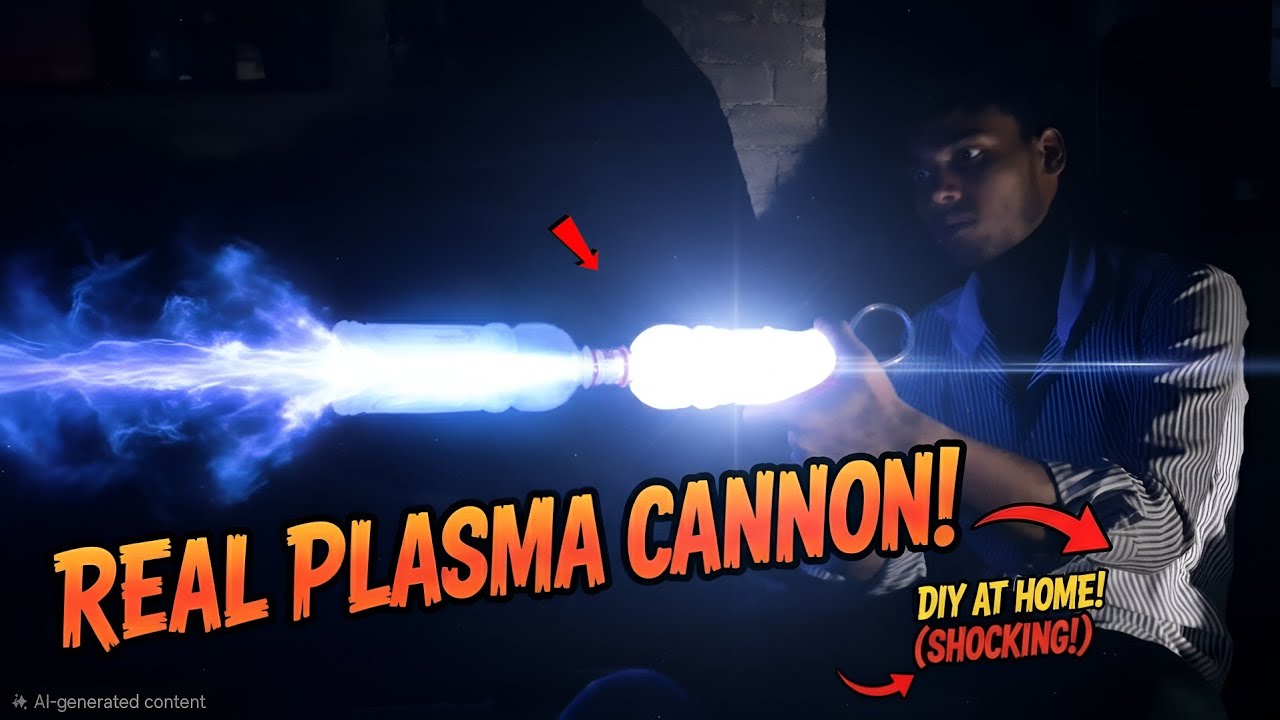 मैंने बनाया एक REAL PLASMA CANNON! 😱 (काम करता है?)​