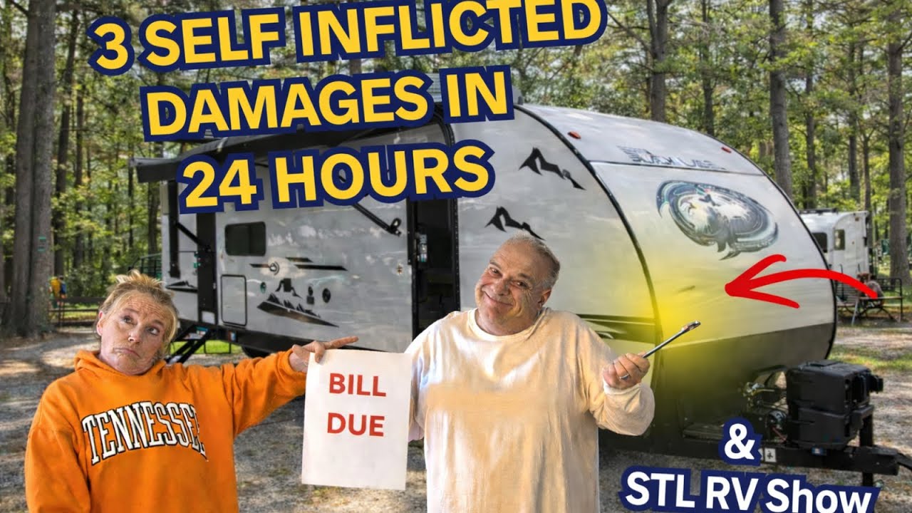My RV Mistake COST Us… Now It’s Repair Time! | STL RV Show & Spring Prep