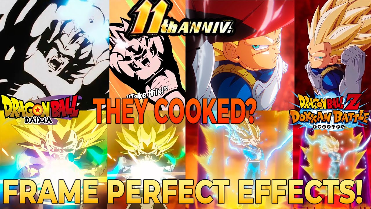 11th Anniversary Begins! SSJ3 Vegeta Ultra Super Attack References!