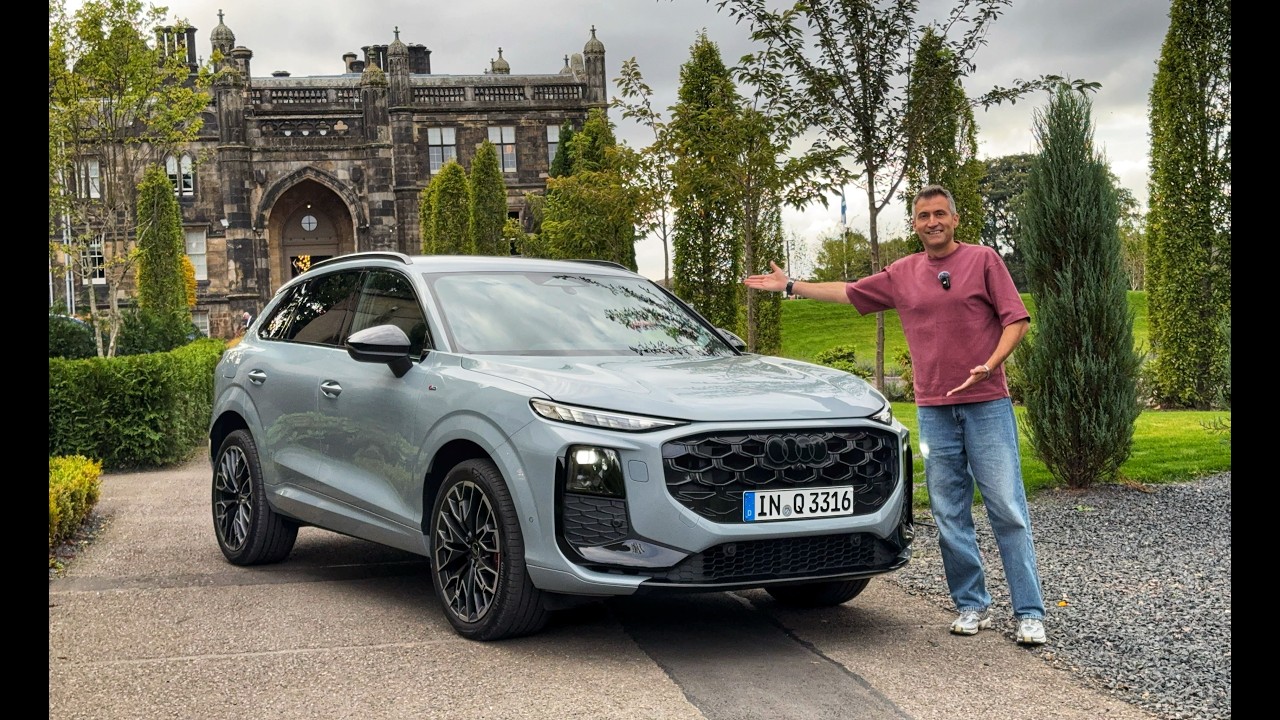 Noul Audi Q3 - test drive în Scoția