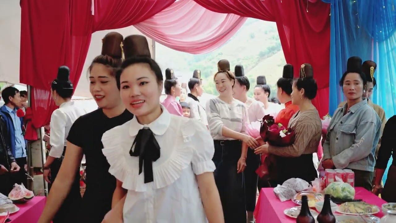 TOÀN CẢNH LỄ TÂN GIA LÒ VĂN LỈNH - LƯỜNG THỊ MIÊN HỔI CÓI XÃ SÔNG MÃ